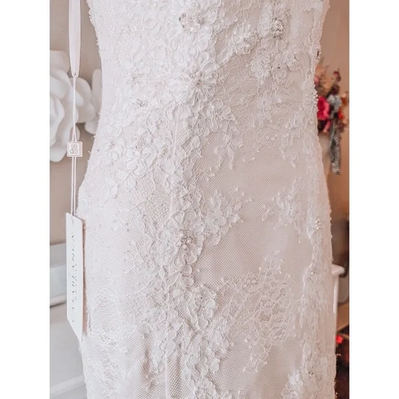 NWT CASABLANCA Bridal Style 2330 Chloe Wedding Gown -Ivory - Picture 10 of 15